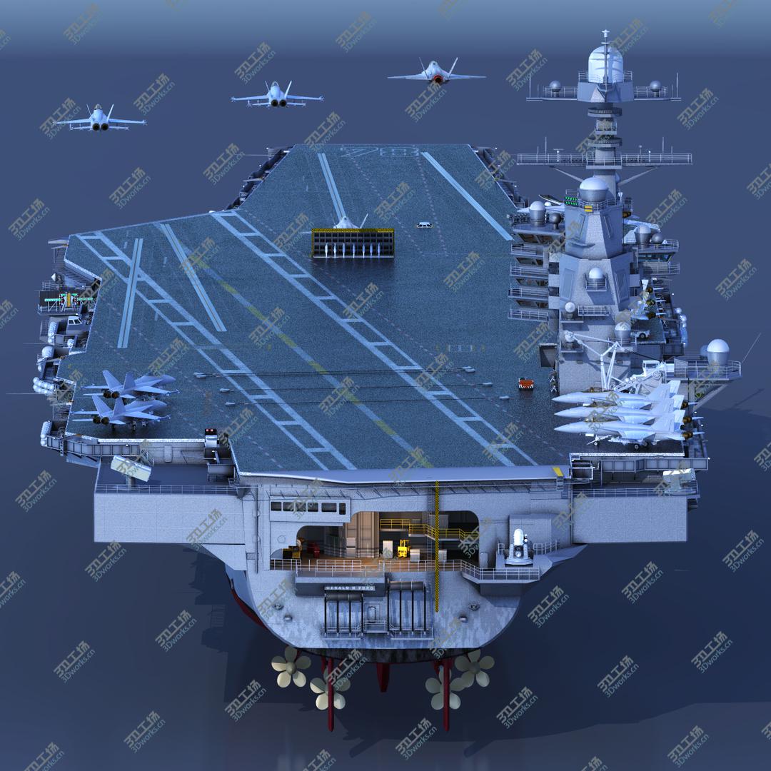 images/goods_img/20210313/3D CVN-78 USS Gerald Ford model/4.jpg